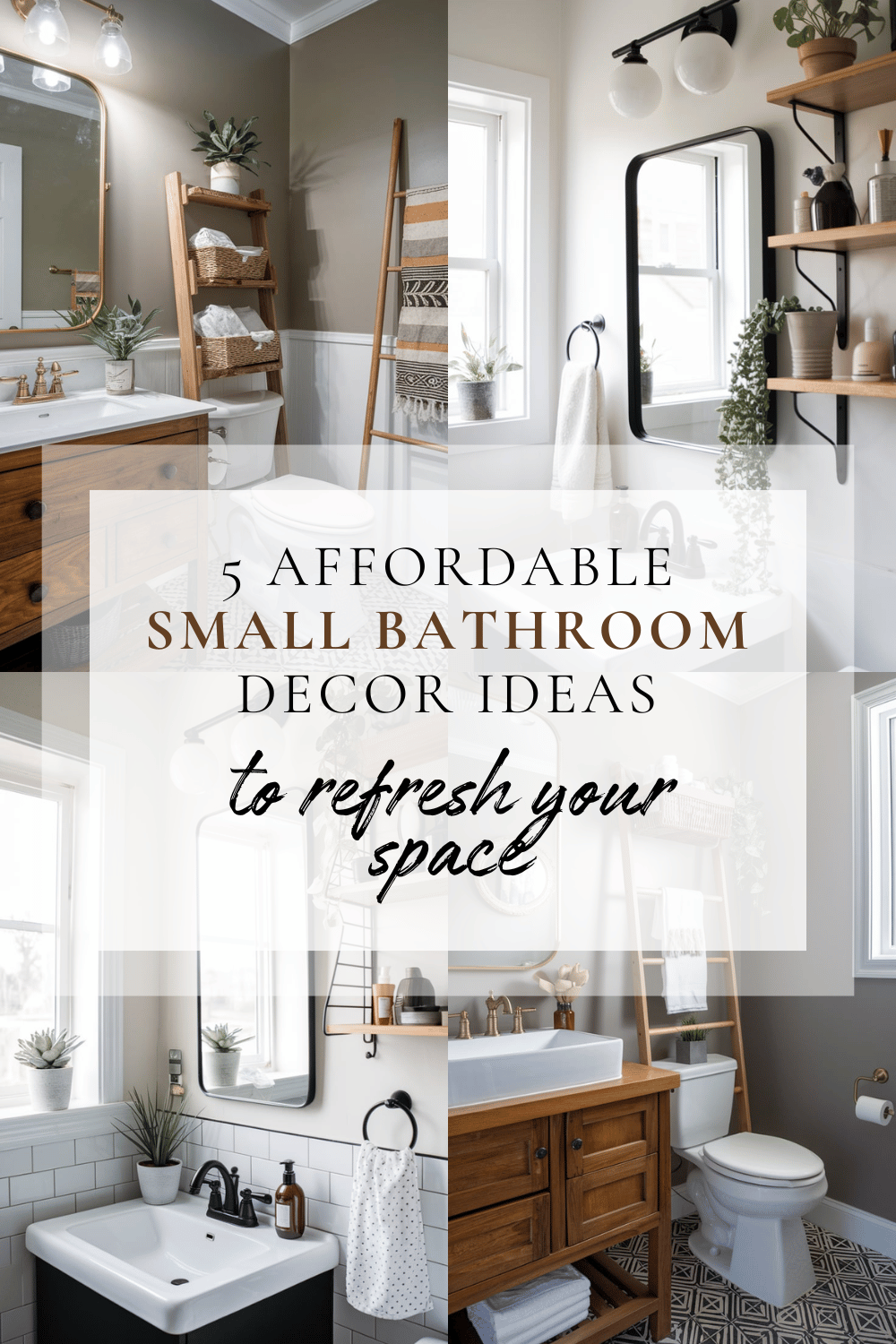 Small Bathroom, Big Change: Affordable Decor Ideas to Revamp Your Space ...