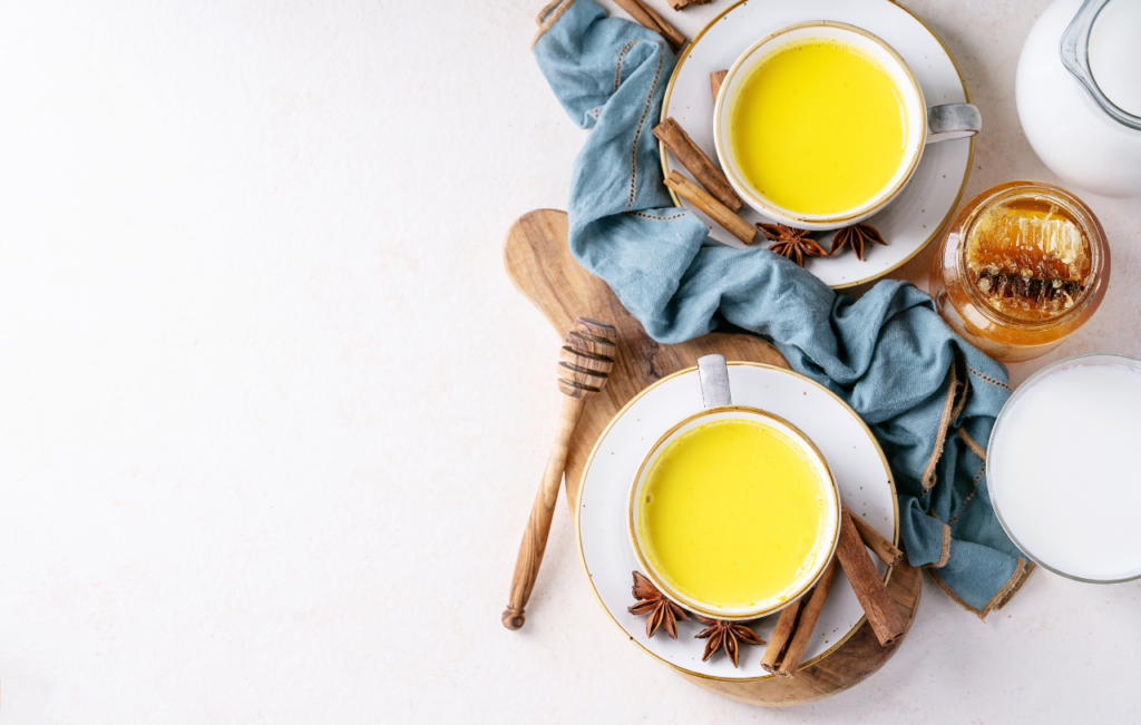 turmeric milk benefits at night