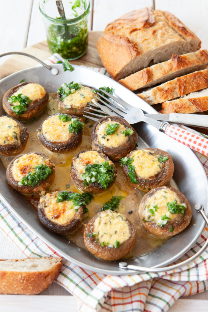 stuffed mushrooms