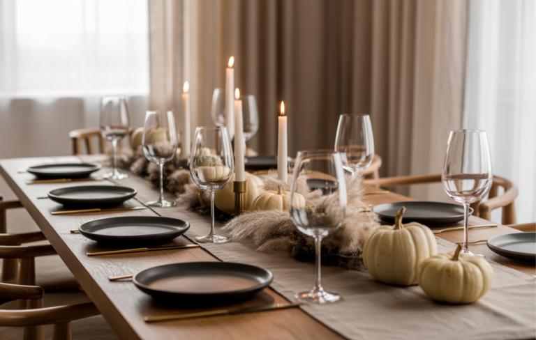 thanksgiving dinner table ideas