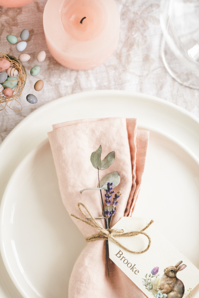 easter table decor diy