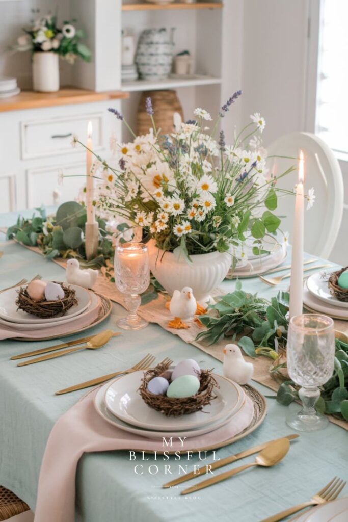 easter tablescapes