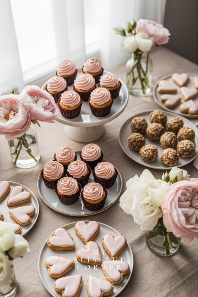 galentines tablescape