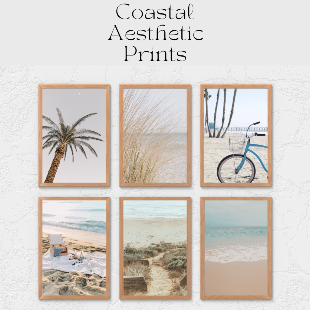 coastal aesthetic prints