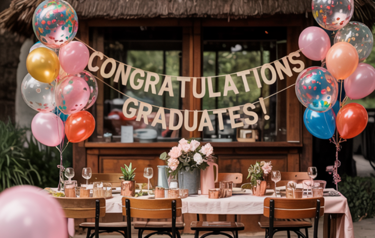 outdoor graduation party ideas