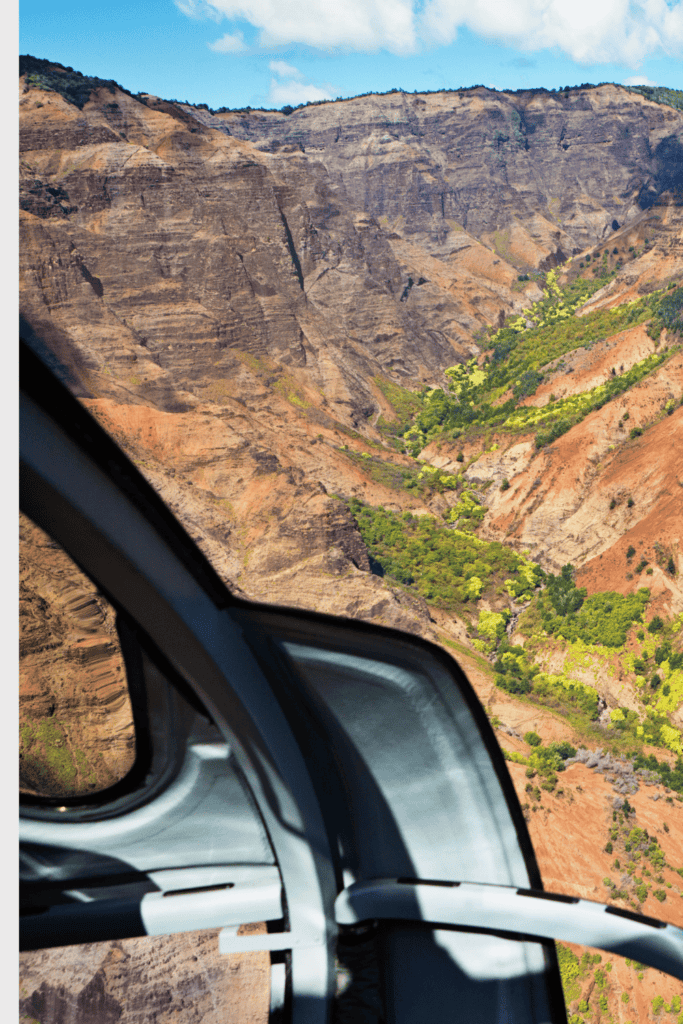 helicopter tour waimea canyon kauai