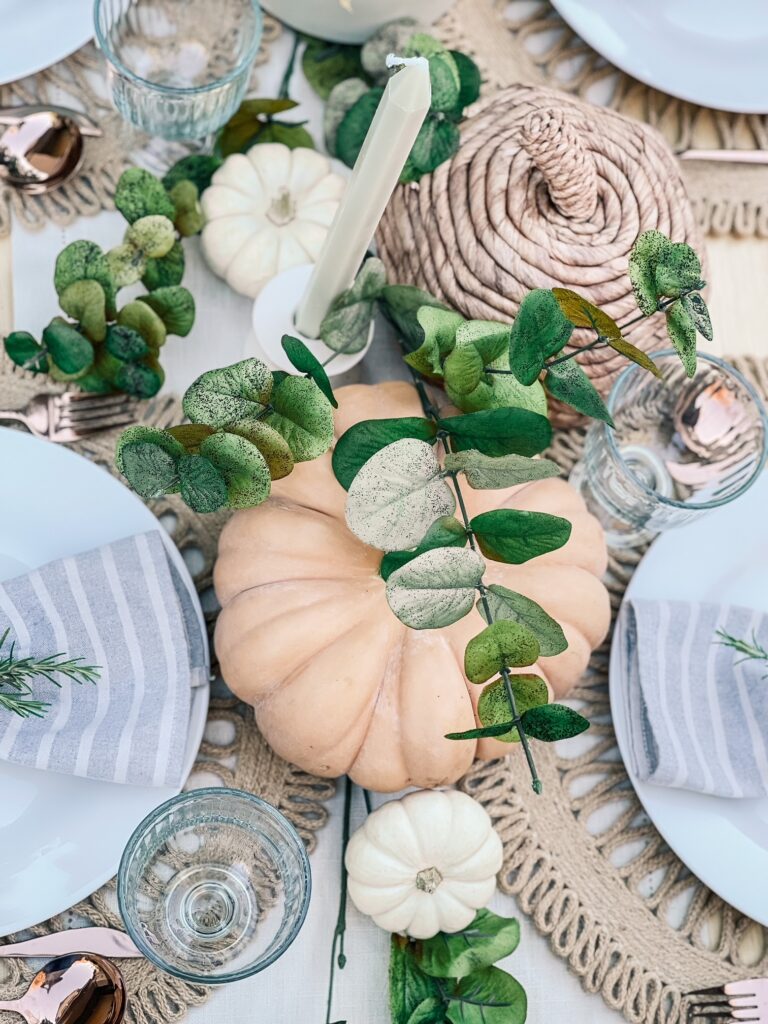 simple fall table decorations