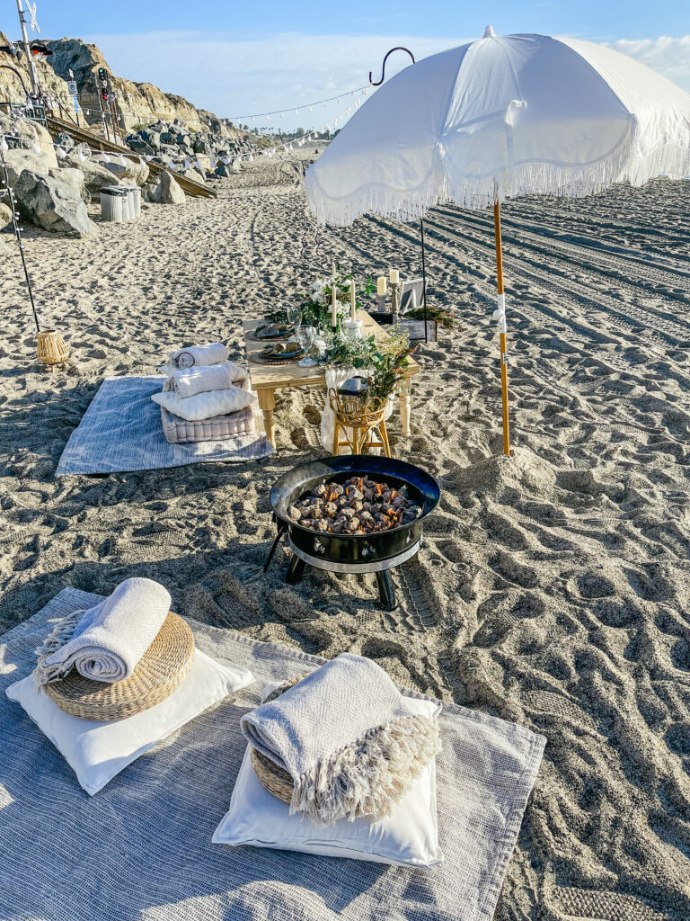 beach picnic food