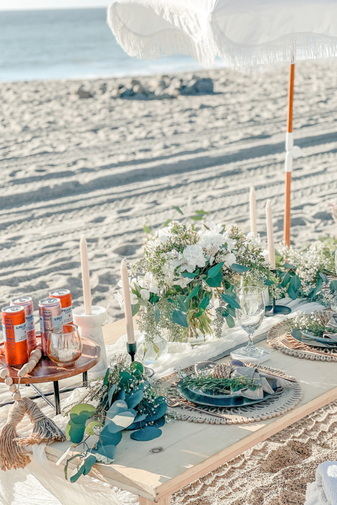 beach picnic