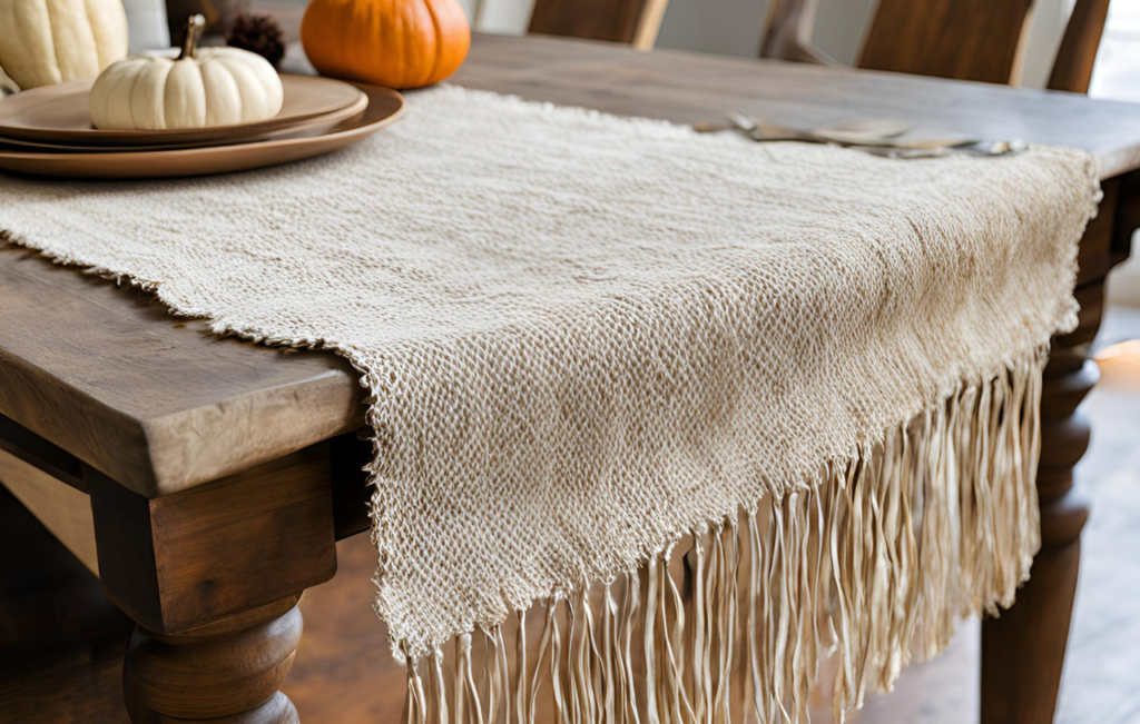 fall table runner