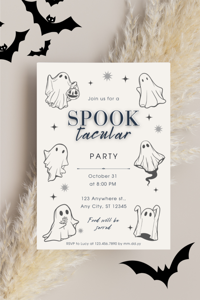 halloween party invitations