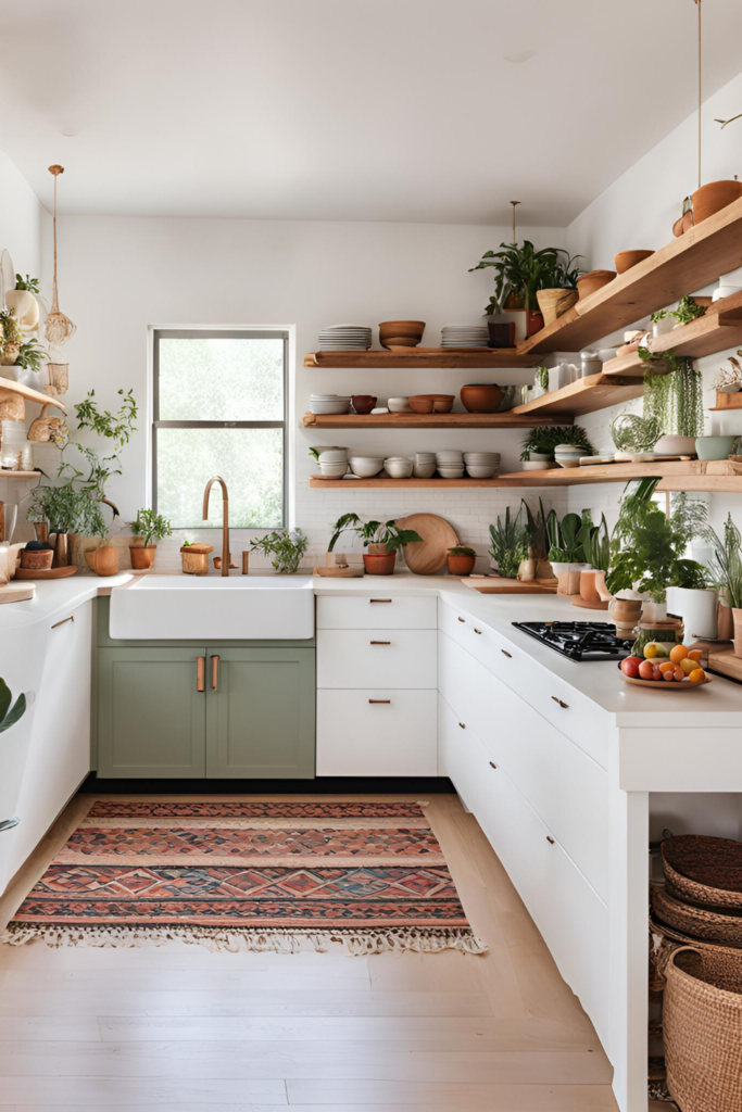 boho kitchen