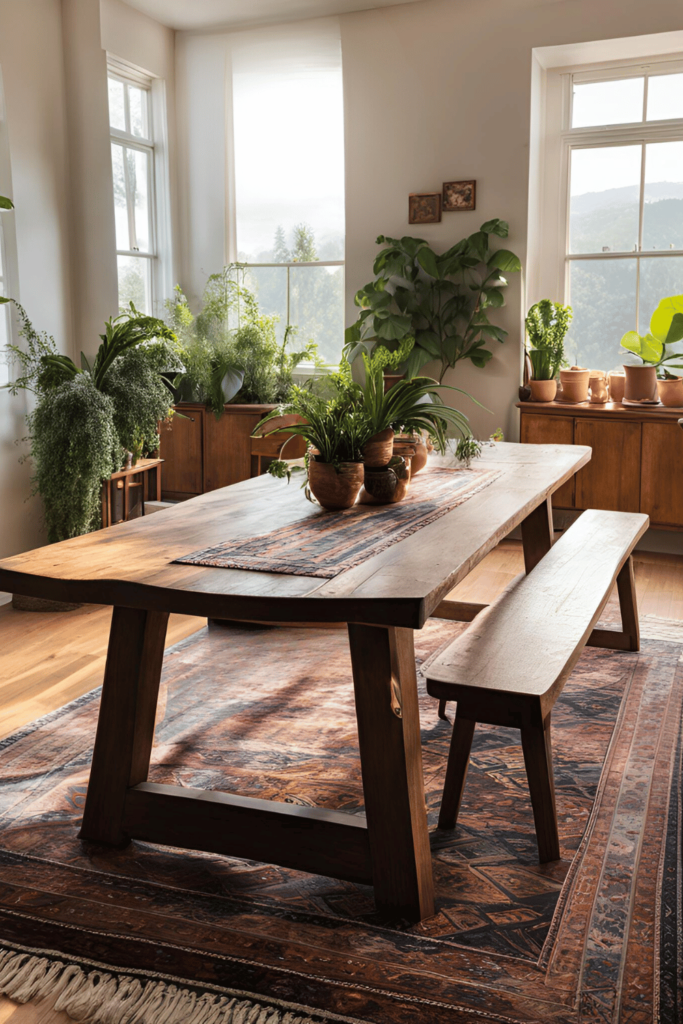 boho kitchen table