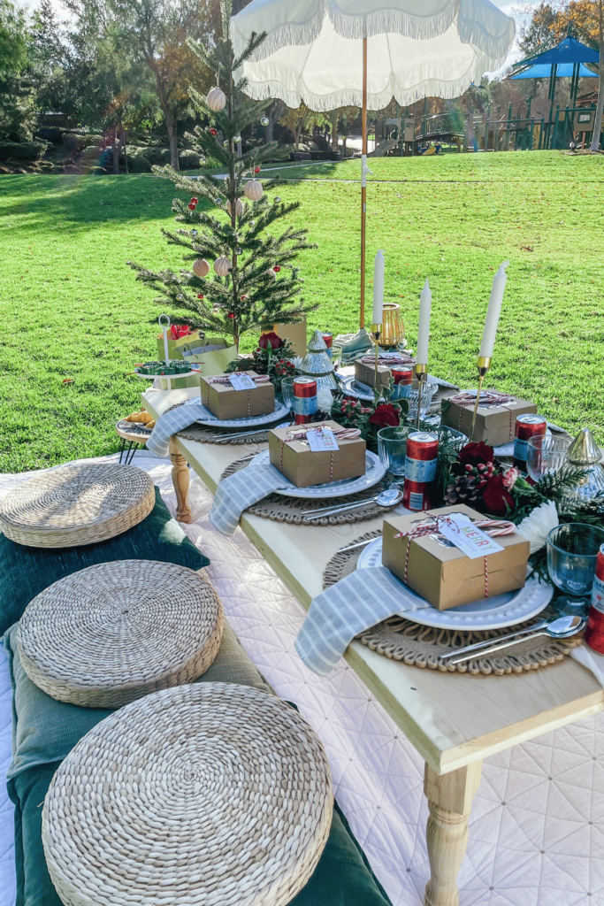 Christmas picnic finger food