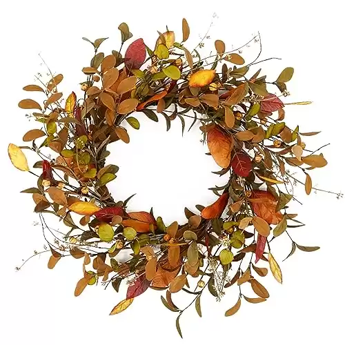 18" Fall Wreaths for Front Door