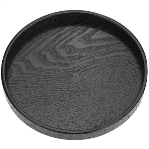 Round Wood Serving Tray