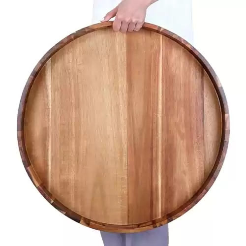 Extra Large 20INCH Premium Acacia Wood Tray