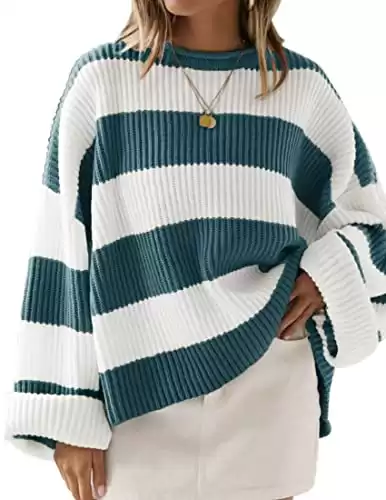 Oversized Knitted Pullover Sweater