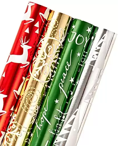 Jumbo Christmas Wrapping Paper Roll