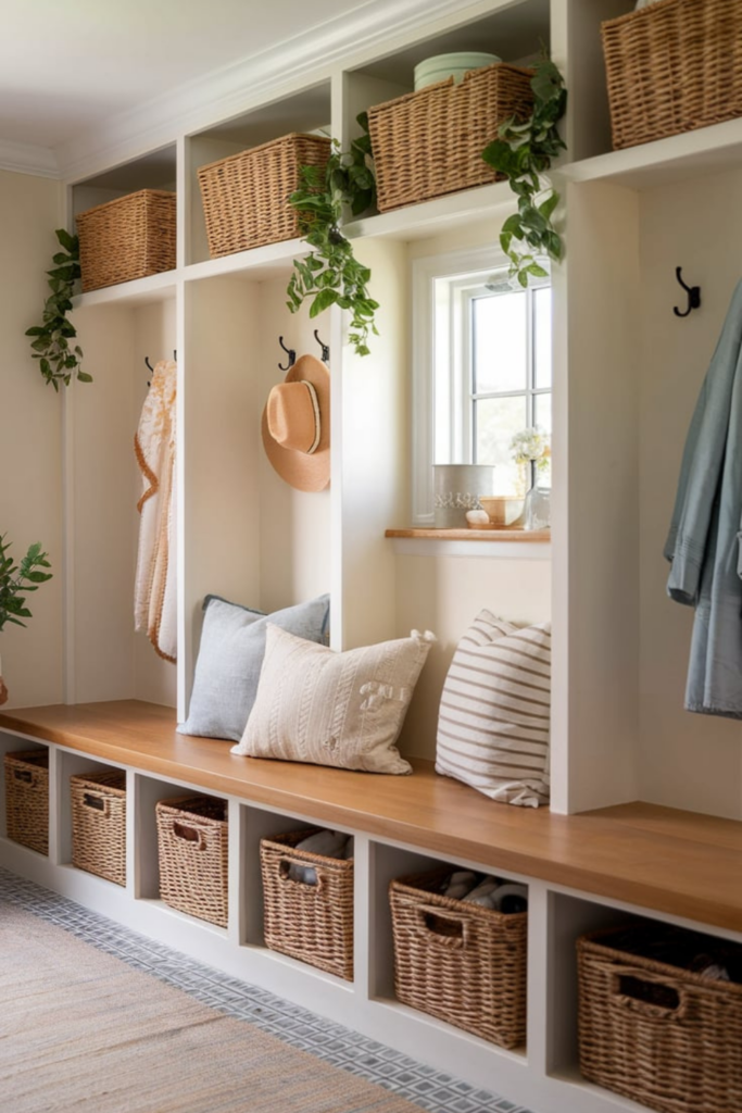 mudroom entryway