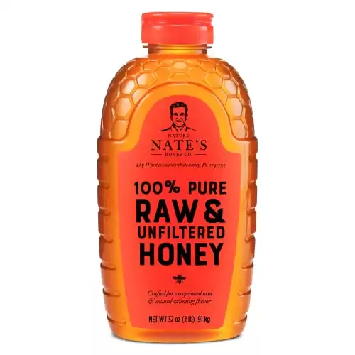 Nate's 100% Pure, Raw & Unfiltered Honey