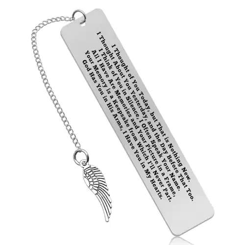 Memorial Bookmark Sympathy Gifts