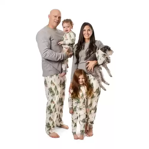 Burt's Bees Family Jammies Matching Holiday Organic Cotton Pajamas