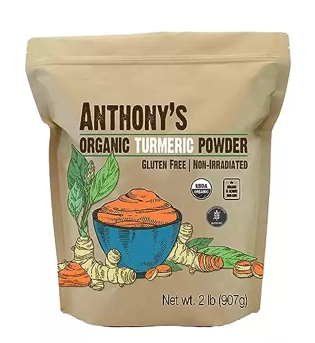 Anthony's Organic Turmeric Root Powder, 2 lb