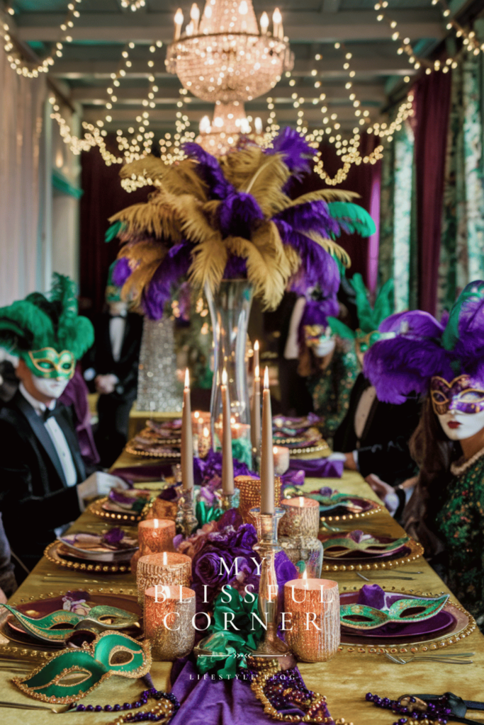 mardi gras party elegant