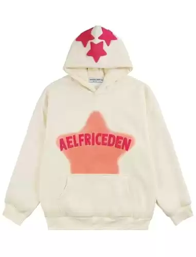 Aelfric Eden Womens Graphic Hoodies Pink