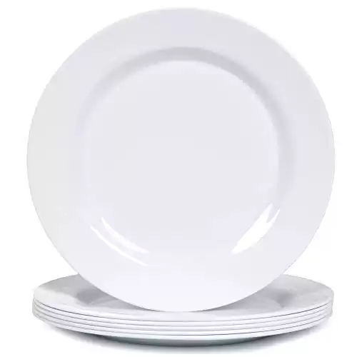 Melamine Dinner Plates Set of 6