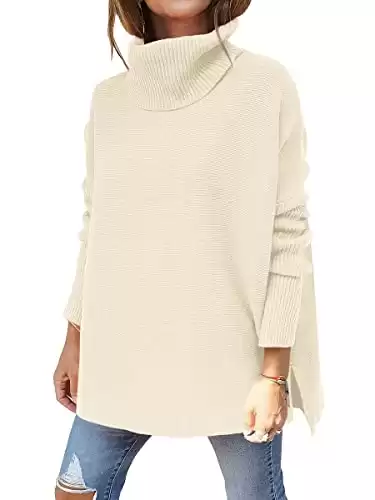 Women's Oversized Turtleneck