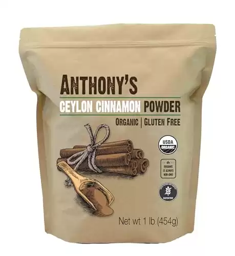 Anthony’s Organic Ceylon Cinnamon Powder