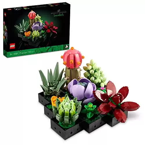 LEGO Icons Succulents Artificial Plant Set