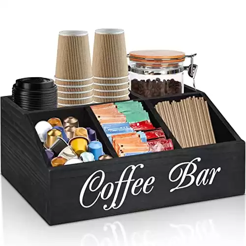 Coffee Station Organizer for Counter