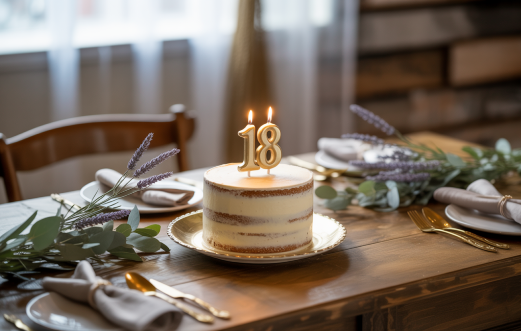 simple 18th birthday decorations