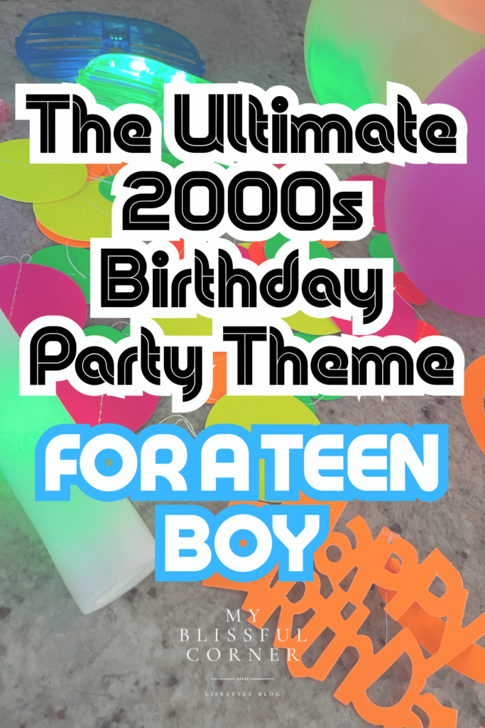 2000s Birthday Party Theme