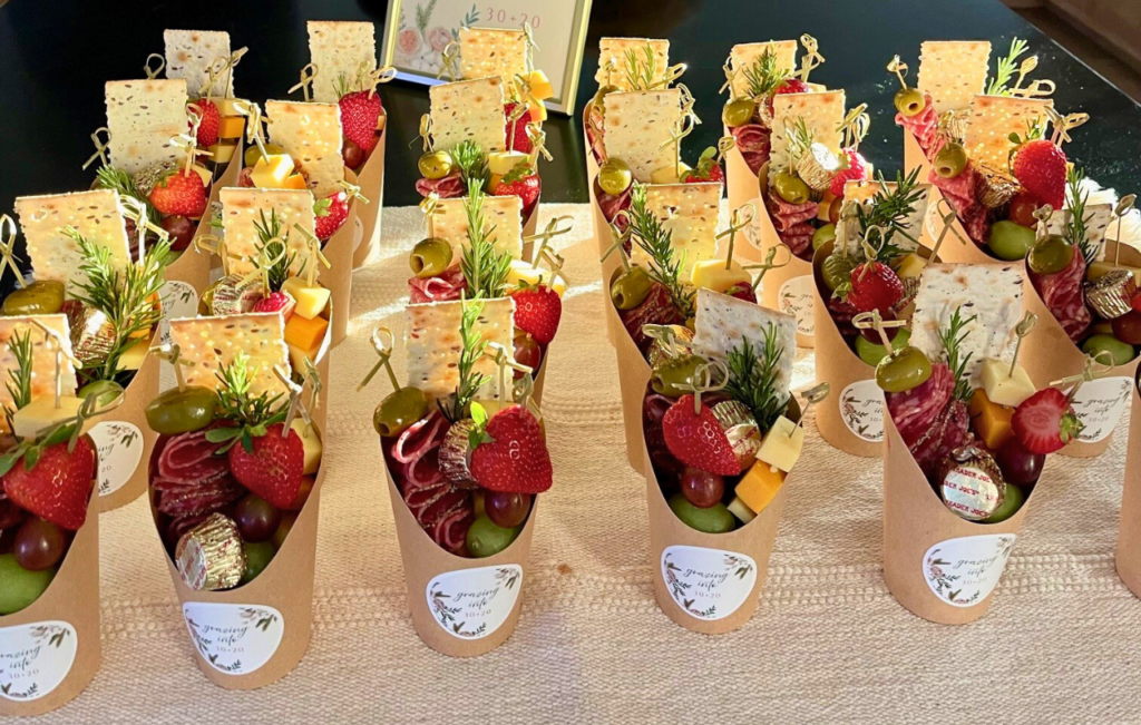 indivudual charcuterie cups