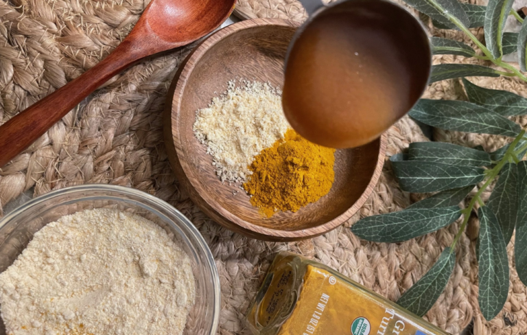 DIY turmeric face mask
