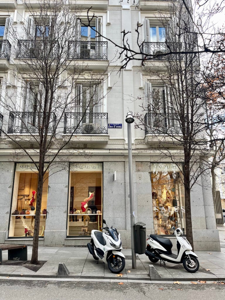 Apartment building at Barrio de Salamanca