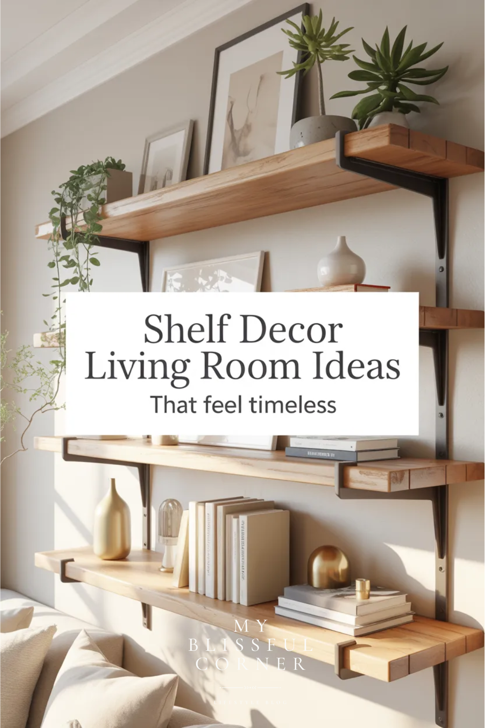 Living Room Shelf Decor: How to Decorate Shelves Simply