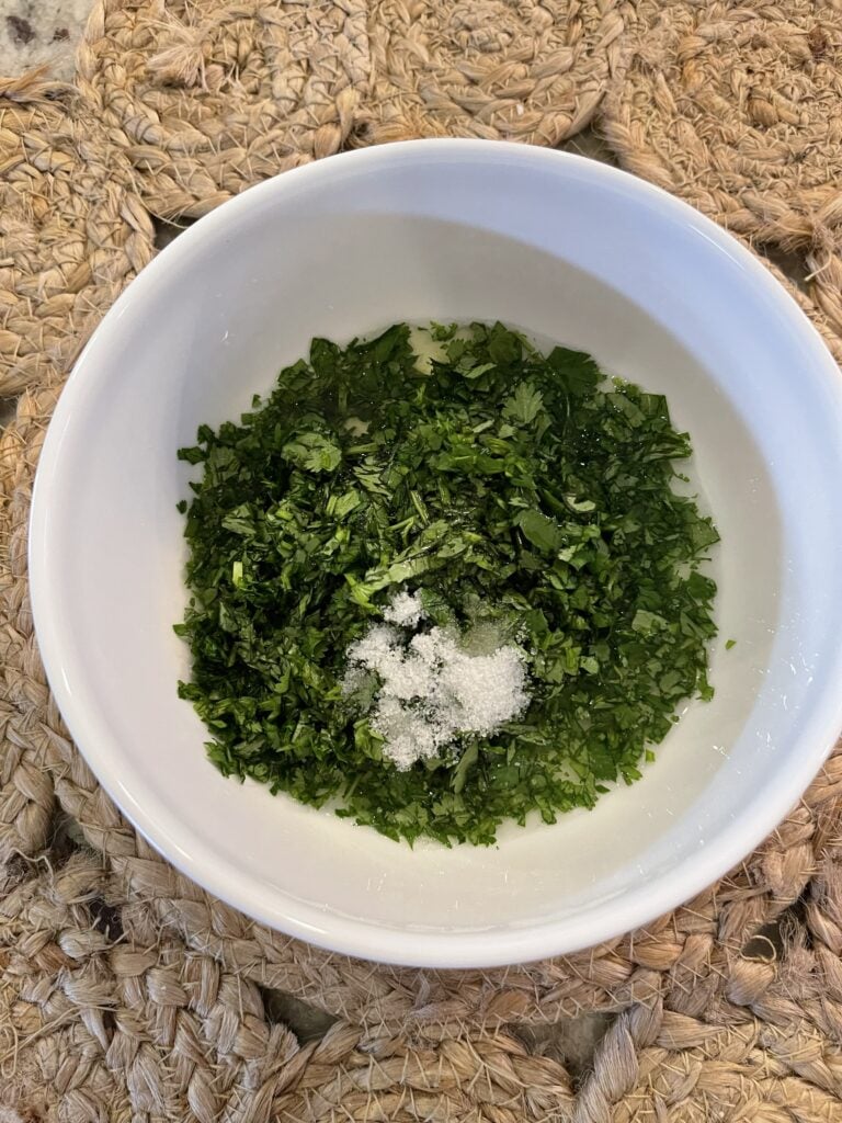 cilantro lime rice mixture ingredients