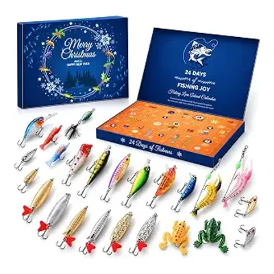 Fishing Lure countdown gift box