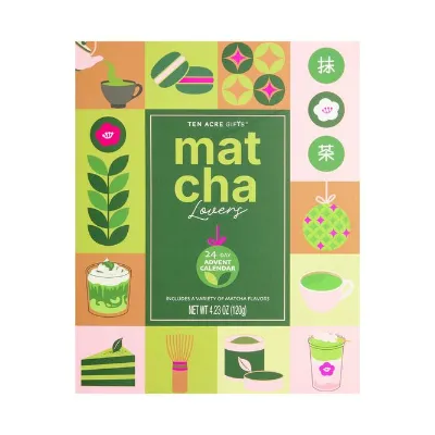 Matcha Lovers 24 Day countdown gift box